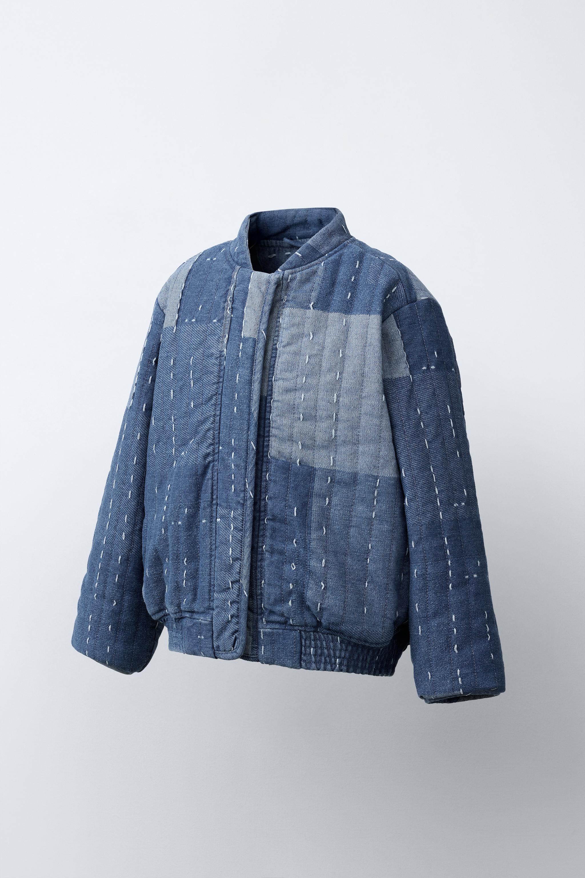 BLOUSON BOMBER PATCHWORK